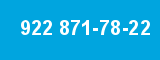 922 871-78-22 922 871-78-22